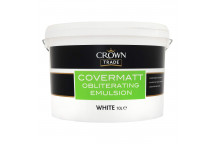 Crown Trade Covermatt White 10L