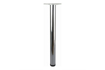 ZZ- Worktop Leg 60mm X 710mm Chrome*