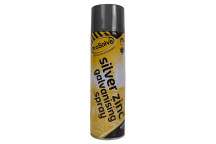 Spray Paint Silver Zinc Galvanising Aerosol 500ml*