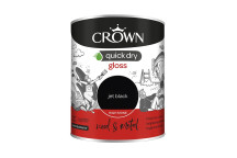 Crown Quick Dry Gloss Jet Black 750ml*