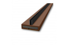 Intumescent Strip Double Flipper 4 Door Pk Brown 10mm X 4 x 2.1m (10)