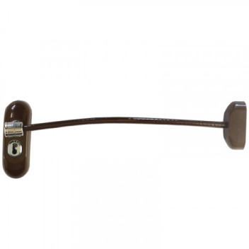Window Corded Restrictor Brown*