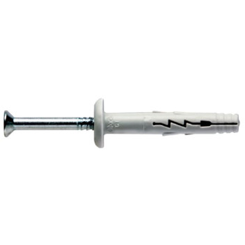 Flat Rounded Collar Hammer Fixings 6.0 x 40mm (100)*