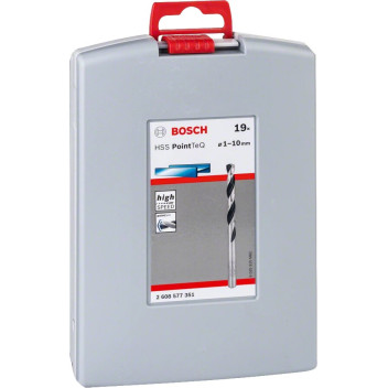Bosch PointTeQ HSS Metal Drill Bit Set (19)*