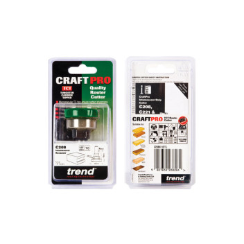 Trend C208 X 1/2TC Intumescent Cutter 10mm x 40mm x 1/2tc*