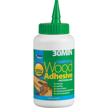 Everbuild Adhesive Polyurethane 30 Min Wood 750g*