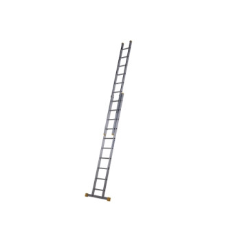 Werner Trade Pro D Rung Double Extension Ladder 2.98m - 4.92m