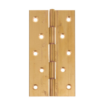 Hinge Solid Drawn DPBW Butt Brass 152 x 76 x 3mm (2)*