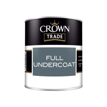 Crown Trade Full Undercoat Charcoal Grey 1L