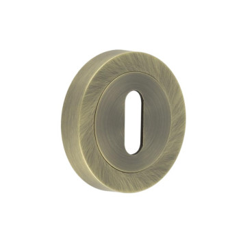 Escutcheon Std Profile To Suit Bari Lever Antique Brass