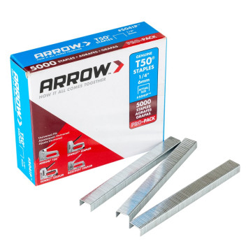 Arrow Bulk Pack T50 Staples 10mm (5000)*