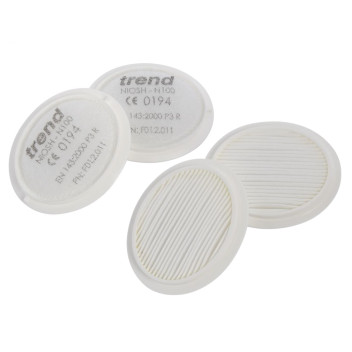 Trend Air Stealth Half Respirator P3 Filter (2)*