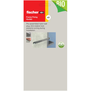 Fischer Pre pack Frame Fixing 10x160 (12) *