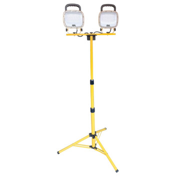 Telescopic Tripod Work Twin Led Light 110V 2x 35w*