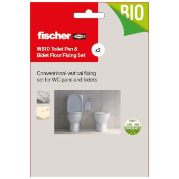 Fischer Sanitary Fixing Kit Wb10 Toilet Pan*