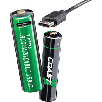 Zithion-X Rechargable AA Battery with Charger PK4