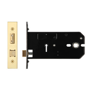 Sashlock Horizontal 3 Lever PVD 152mm*