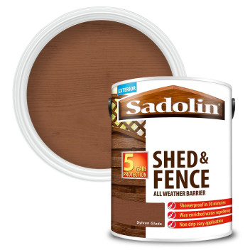 Sadolin Shed And Fence Paint Sylvan Glade 5L
