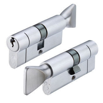 Cylinder Euro Key and Turn SC 30/30 60mm*