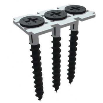 ZZ- Collated Drywall Screw Coarse Black 42mm (1000)*