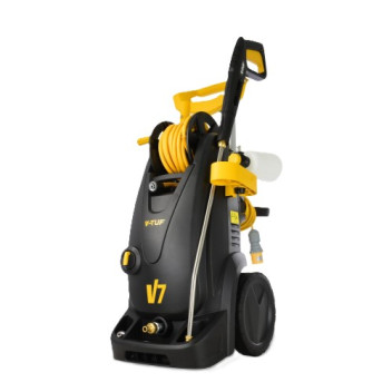 V-TUF V7 TOUGH 150 Bar Pressure Washer Inc Acc & 10M Hose Reel 110v