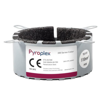 Pyroplex 2 Hour Pipe Collar 110mm