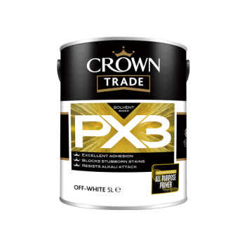 Crown Trade All Purpose Primer Px3 Off White 5L