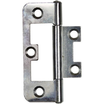 Hinge Flush BZP 75mm (2)*