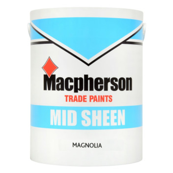 Macpherson Mid Sheen Emulsion Magnolia 5L