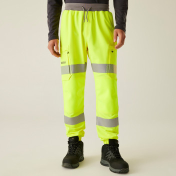 Regatta Prolite Stretch Jogger Hi Viz Yellow XL