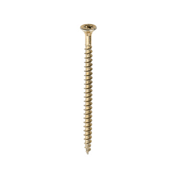 Multipurpose Woodscrew Yell Pass 5.0 x 80mm (100)