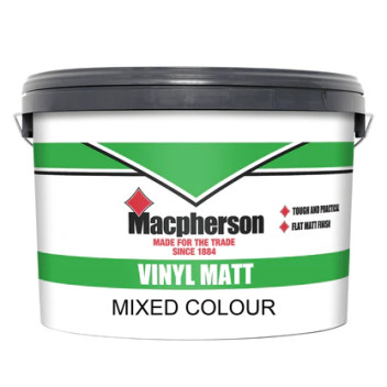 Macpherson Vinyl Matt Emulsion Mixed Colour 10L