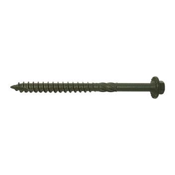 InDex Screw Hex Head Green 125mm (50)*