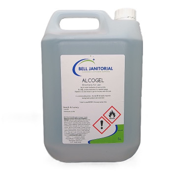 Bell Janitorial Hand Alcohol Sanitiser Gel 5L*