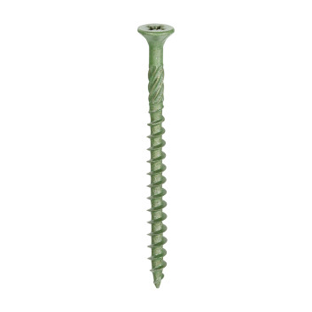 Decking Screw Pozi Head Green 4.5 x 60mm (200)*