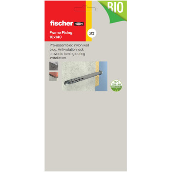 Fischer Pre pack Frame Fixing 10x140 (12) *
