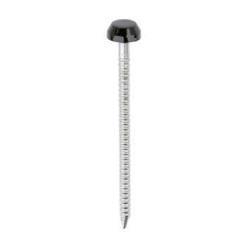 Pin Polymer Small Head Black 40mm (250)