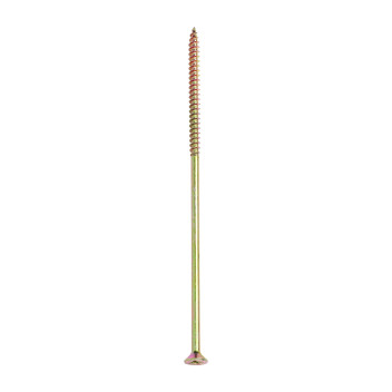 Multipurpose Woodscrew Yell Pass 6.0 x 180mm (100)