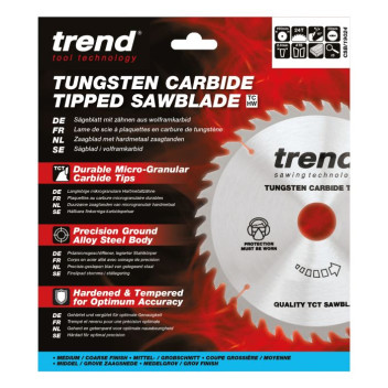Trend CSB/19024 Craft Saw Blade 190 x 24T x 30mm Bore*