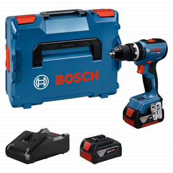 Bosch Bosch Combi Drill GSB 18V-65 (2x GBA 5.0Ah, GAL 18V-40, L-BOXX)