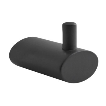 Bathroom Single Robe Hook Matt Black