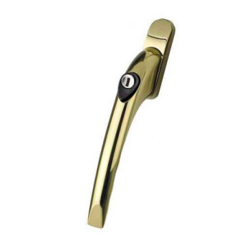 Window Handle Espag Inline Locking Gold 40mm*