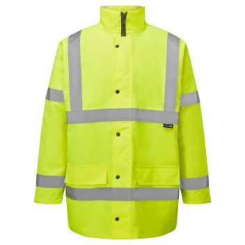 Hi Viz Traffic Jacket Yellow Large* Hi Viz Traffic Jacket Yellow Large*