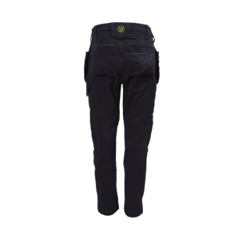 Apache Calgary Slim Fit Stretch Trouser Black 32R*