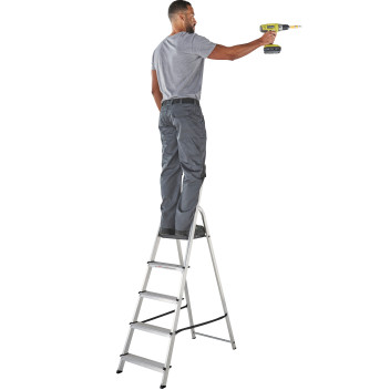 Werner High Handrail Stepladder 5T*