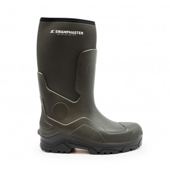 Swampmaster Pro Ranger S5S Safety PU-Neoprene Wellington Green Size 7