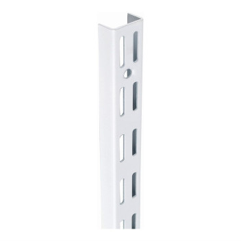 Upright Twin Slot White 1980mm*