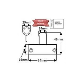 Sash Window Sash Lift Ring PB