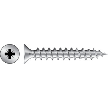 Rapierstar Starturn Csk Universal Screw Zinc Plated 4.5 X 30mm