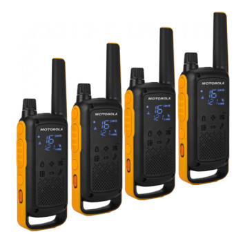 S1 Motorola Walkie Talkie T82 Extreme Radio Quad Pack*